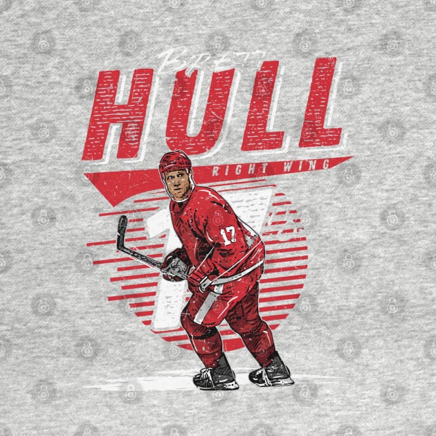 Brett Hull Detroit Comet by lavonneroberson